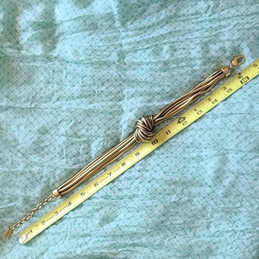 St John Gold Knot Necklace - Picture 4 of 5